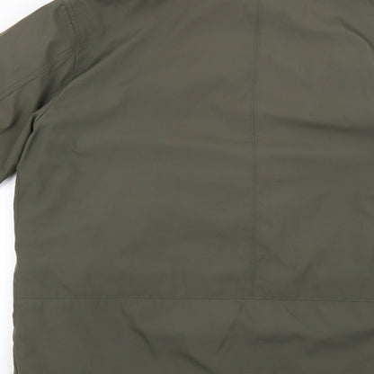 paul berman Mens Green   Rain Coat Coat Size S