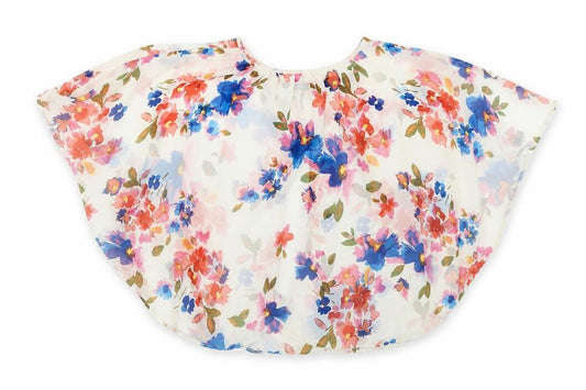 Atmosphere Womens White Floral  Basic Blouse Size 10