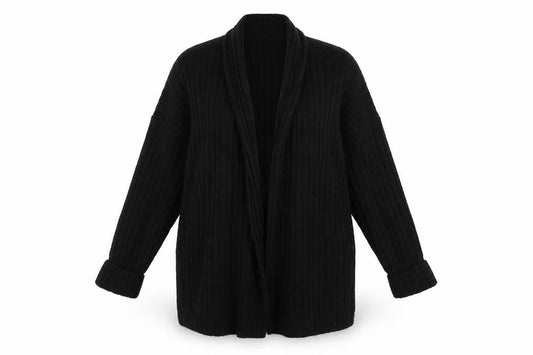 Tu Womens Black   Cape Jumper Size 14
