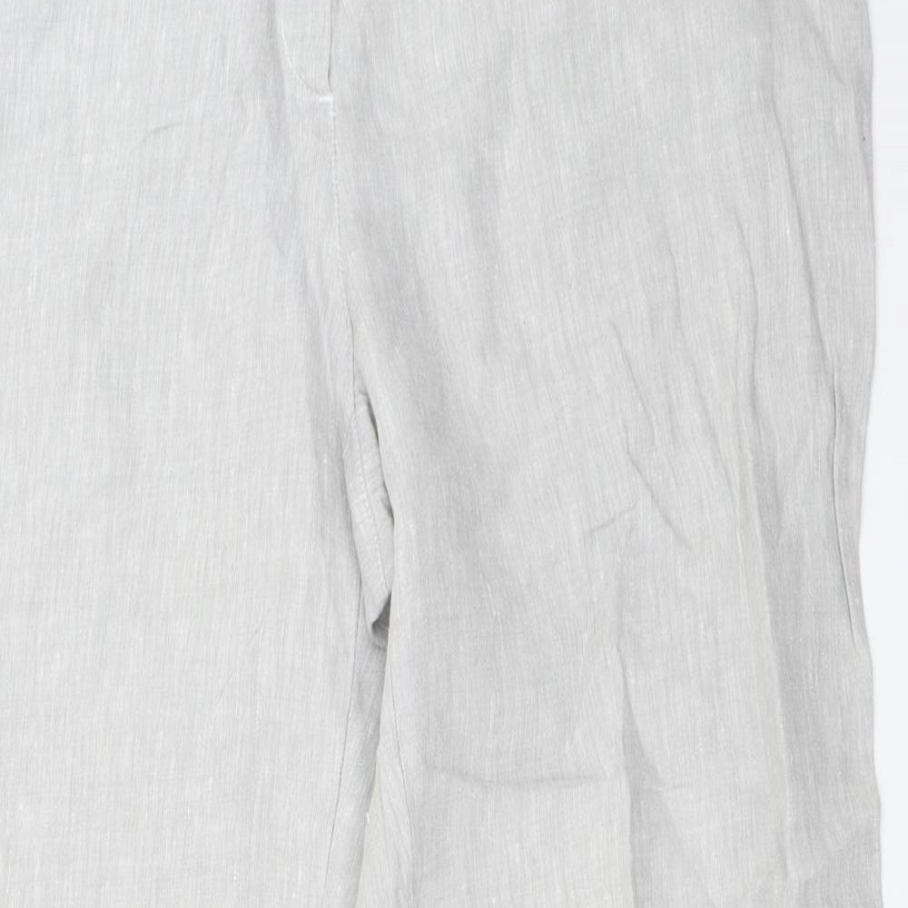 ERFO Womens Grey   Trousers  Size 44 L29.5 in