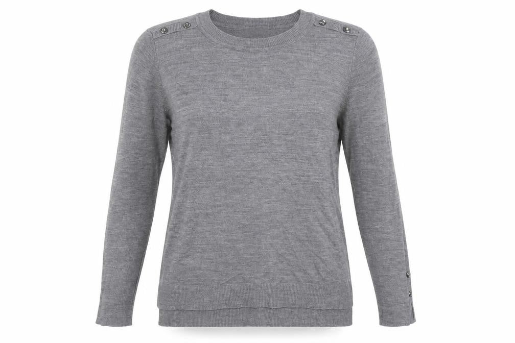 Primark Womens Grey   Pullover Jumper Size M