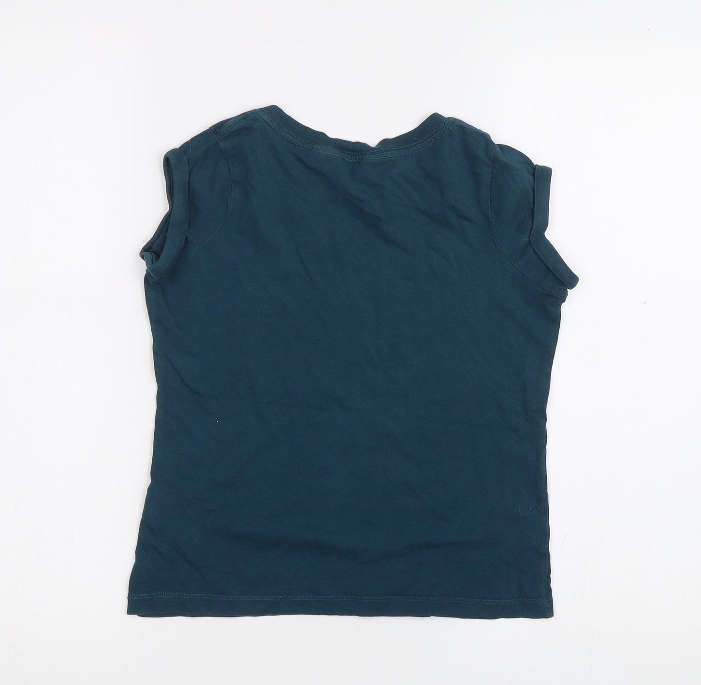 New Look Girls Green   Basic T-Shirt Size 9 Years  - NYC