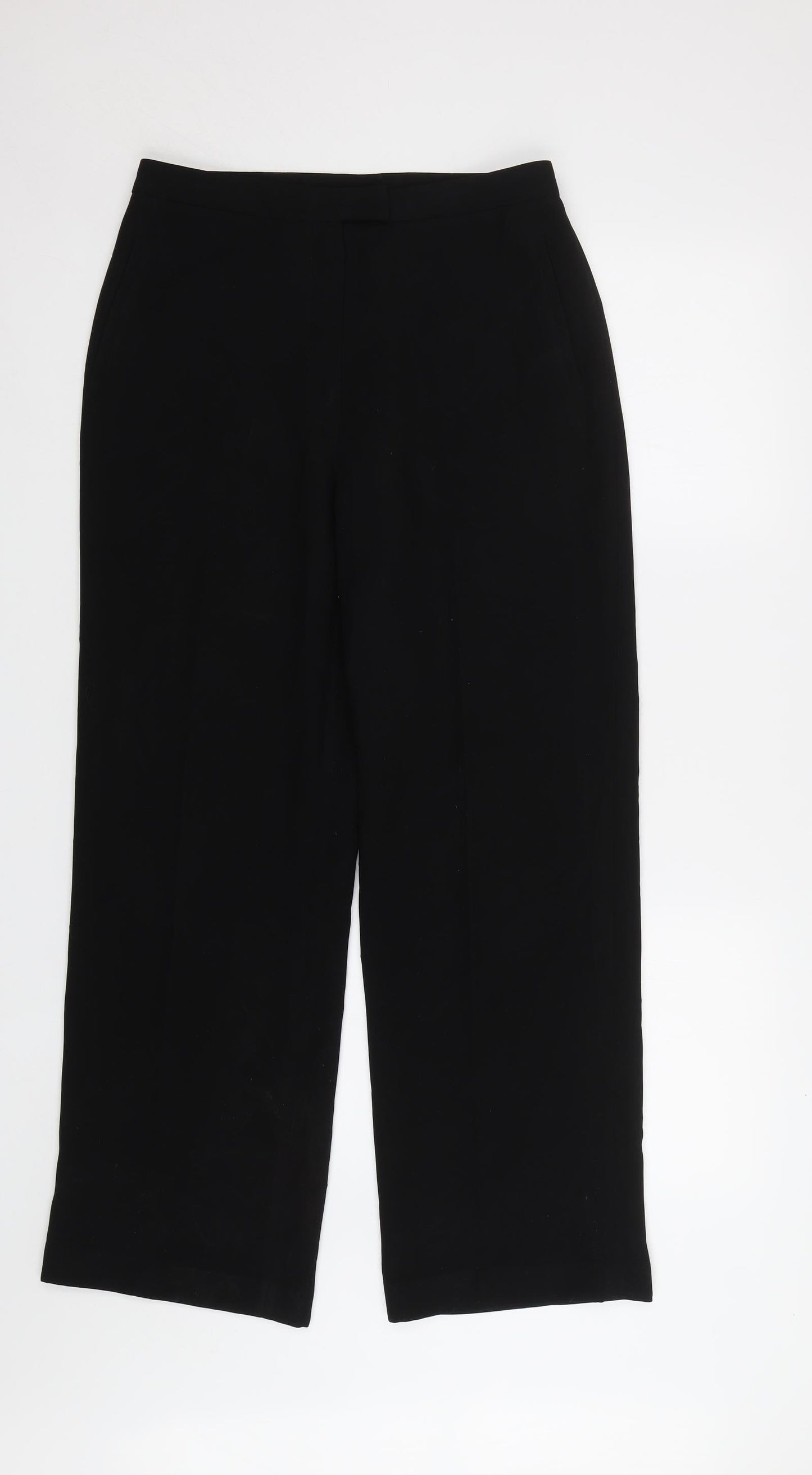 Laura Clement Womens Black   Dress Pants Trousers Size 12 L29 in