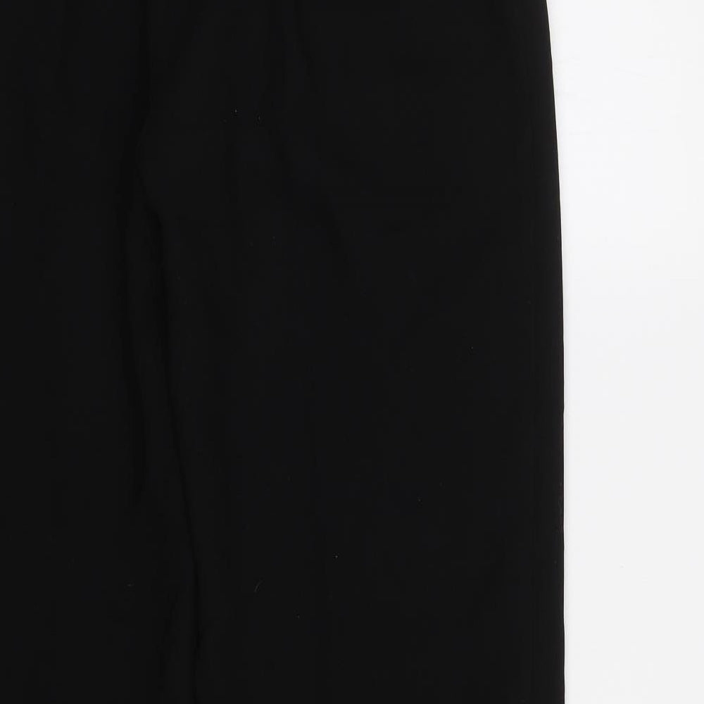 Laura Clement Womens Black   Dress Pants Trousers Size 12 L29 in