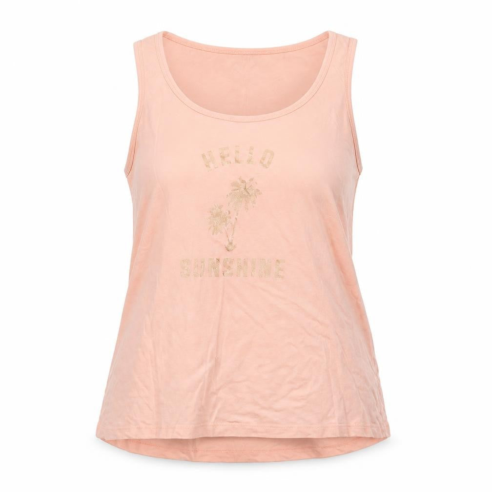 F&F Womens Pink   Basic Tank Size 14  - Palm