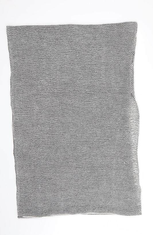 H&M Womens Black Houndstooth   Scarf   - Large Cowl