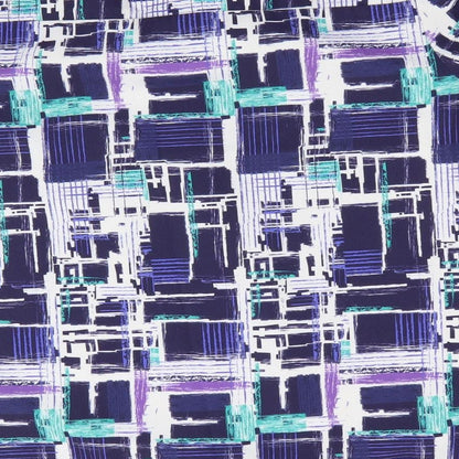 Vortex Womens Purple Check  Basic Blouse Size 14