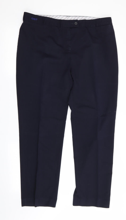 Clubclass Womens Black   Trousers  Size 16 L28 in