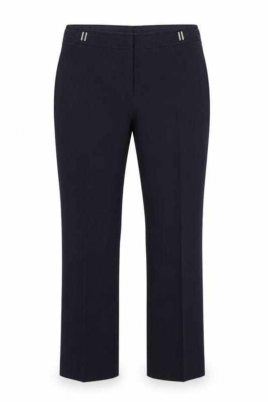 M&Co Womens Blue   Dress Pants Trousers Size 10 L25 in