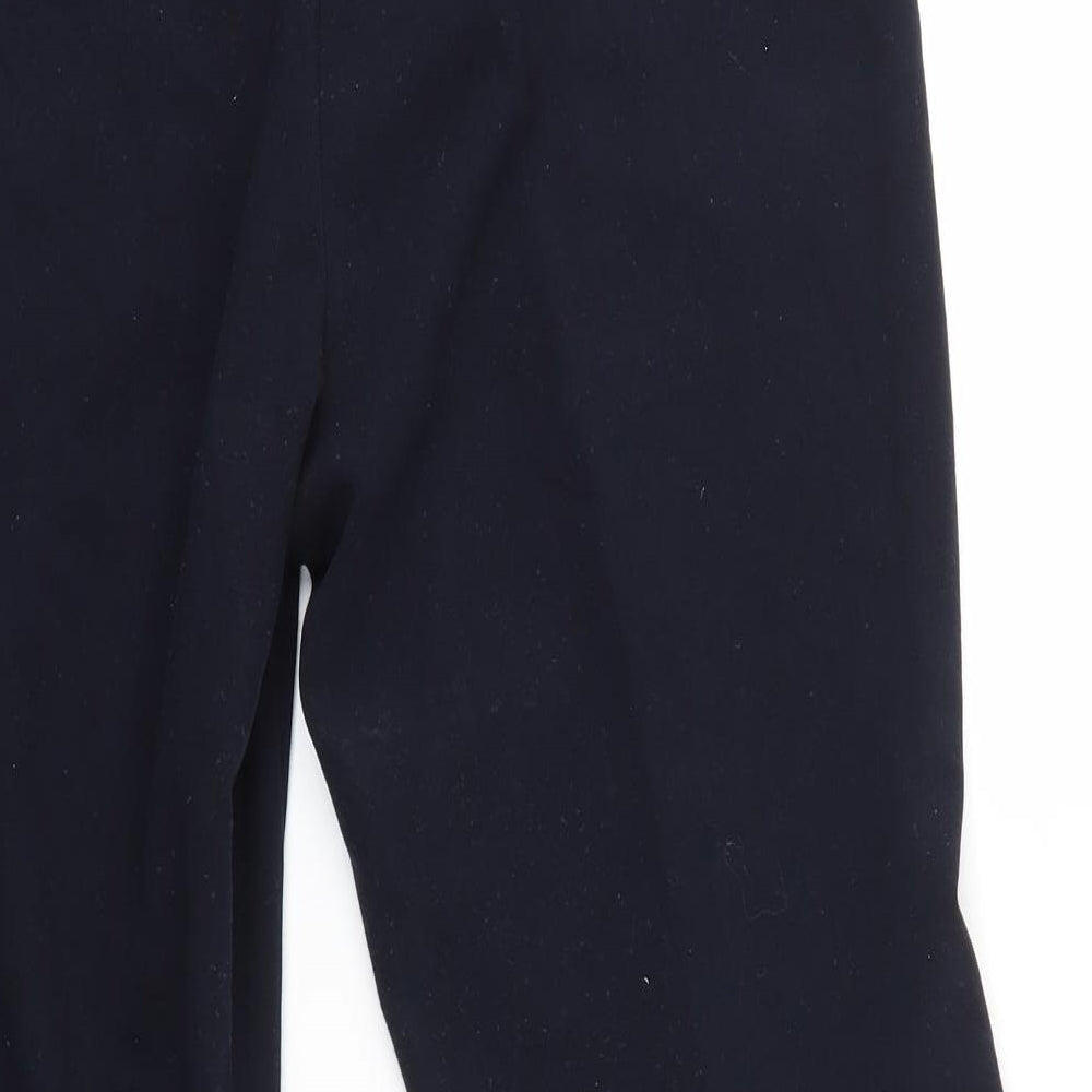 M&Co Womens Blue   Dress Pants Trousers Size 10 L25 in