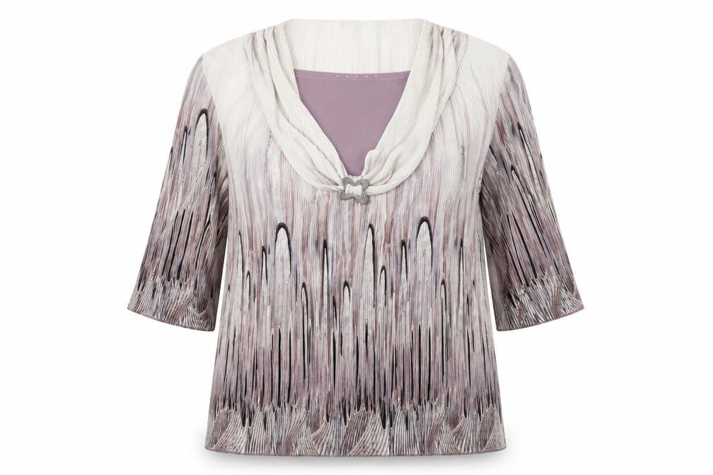 EDYTA Womens Multicoloured   Basic Blouse Size XL