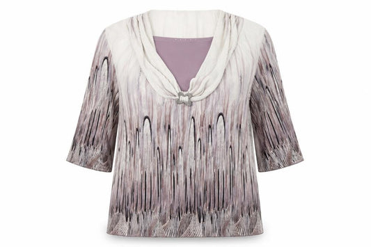 EDYTA Womens Multicoloured   Basic Blouse Size XL