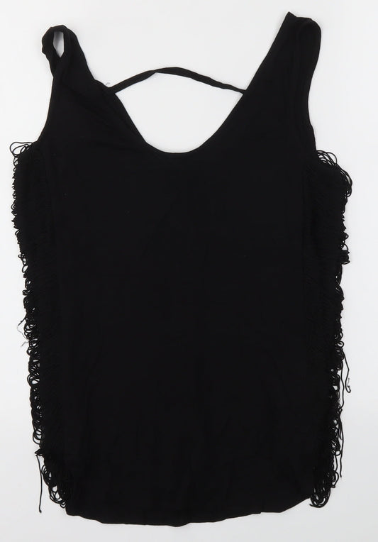 Oasis Womens Black   Basic Tank Size S