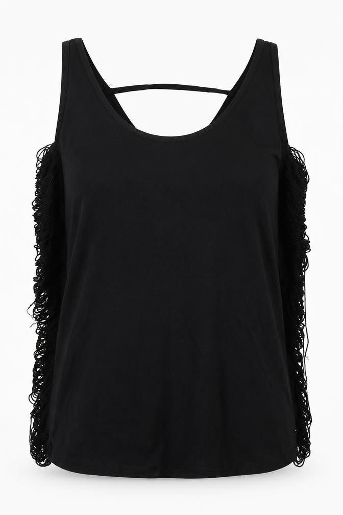 Oasis Womens Black   Basic Tank Size S