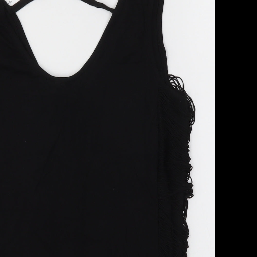 Oasis Womens Black   Basic Tank Size S