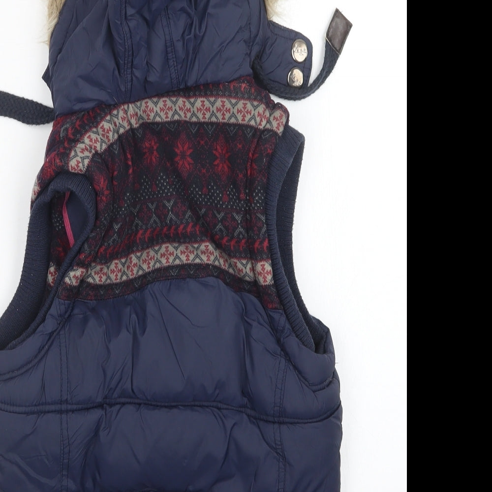 hudson & rose Womens Blue   Gilet Coat Size 8