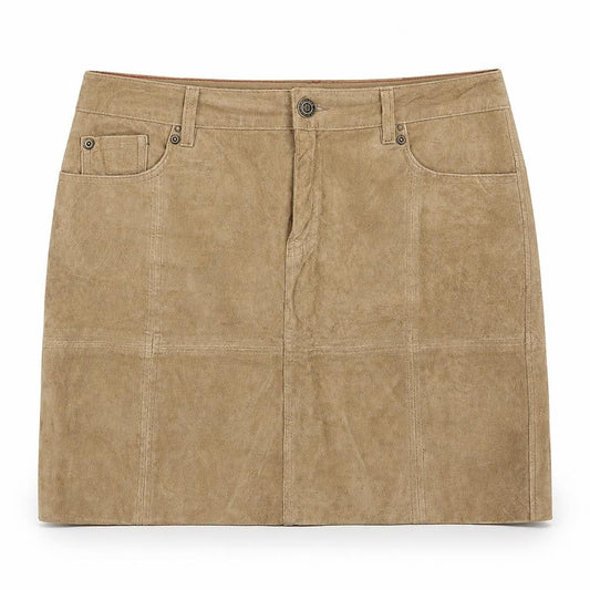 heritage workshop Womens Brown   Mini Skirt Size 12
