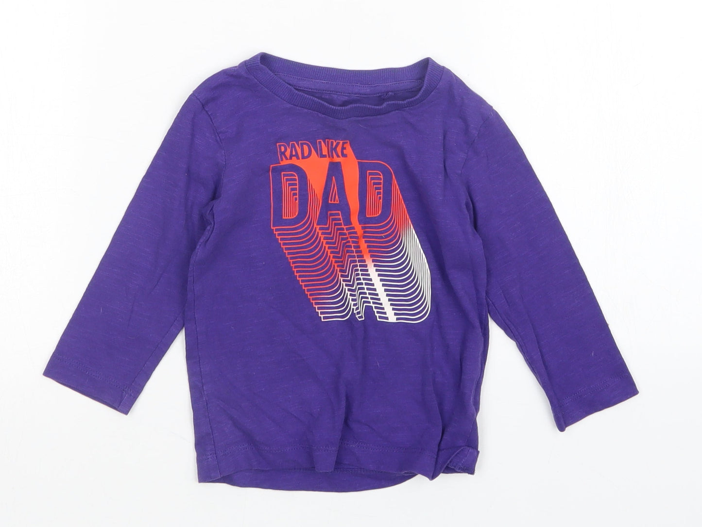 NEXT Boys Purple   Basic T-Shirt Size 9-12 Months