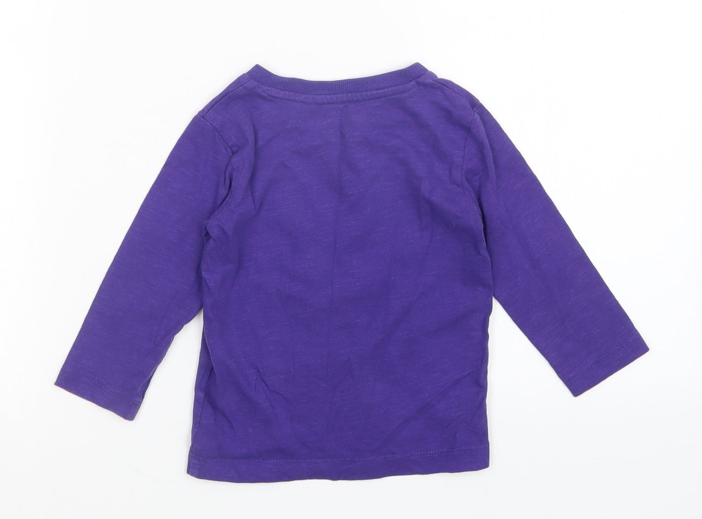 NEXT Boys Purple   Basic T-Shirt Size 9-12 Months