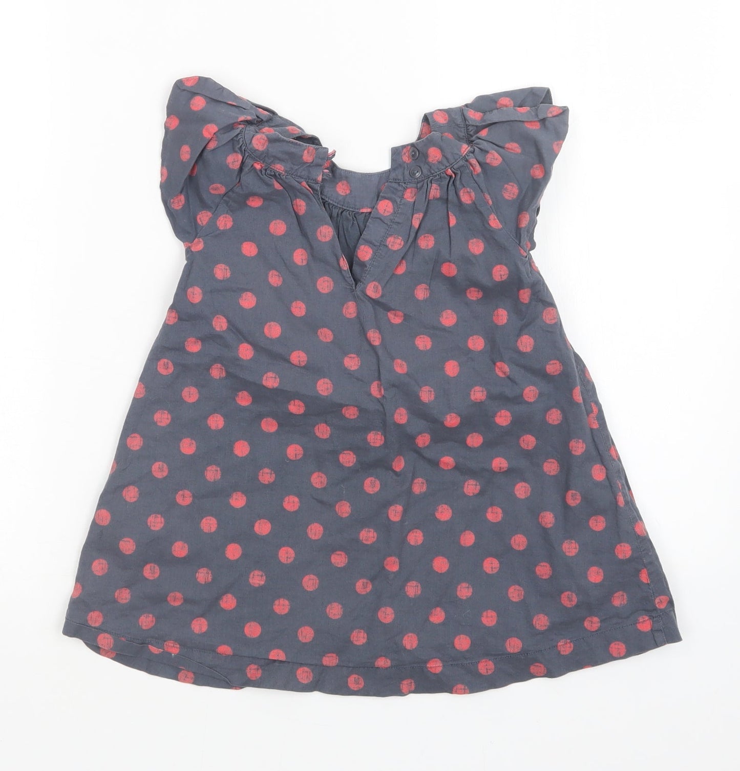 Gap Girls Grey Polka Dot  A-Line  Size 3 Years