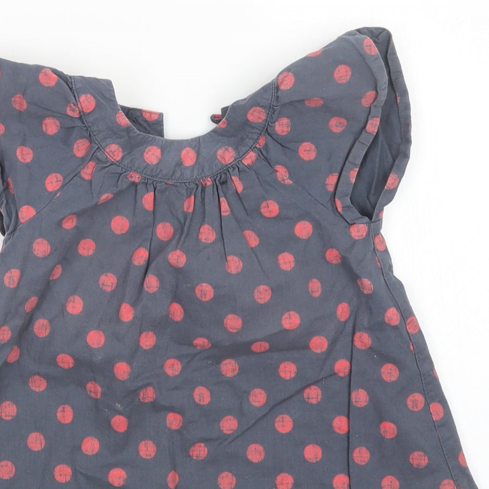 Gap Girls Grey Polka Dot  A-Line  Size 3 Years