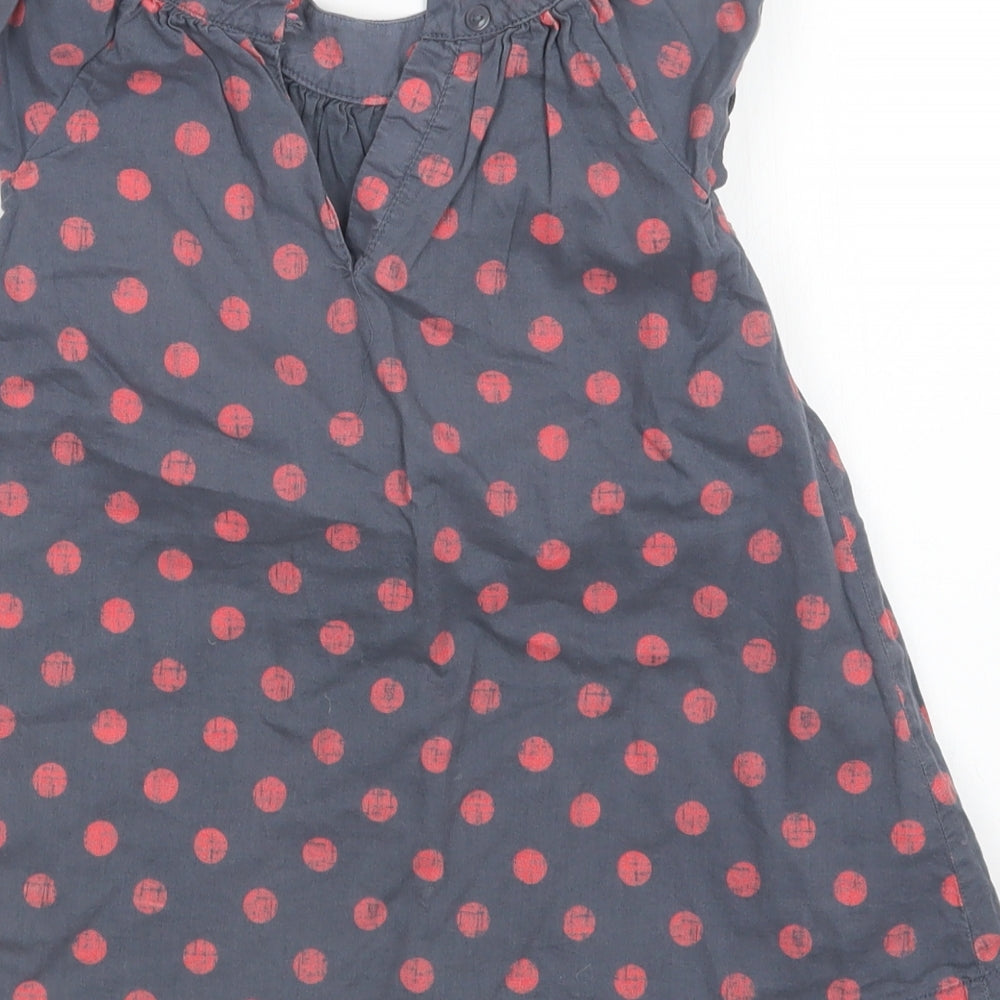 Gap Girls Grey Polka Dot  A-Line  Size 3 Years