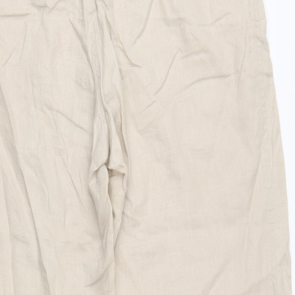 Jackpot Womens Beige   Trousers  Size 38 in L24 in