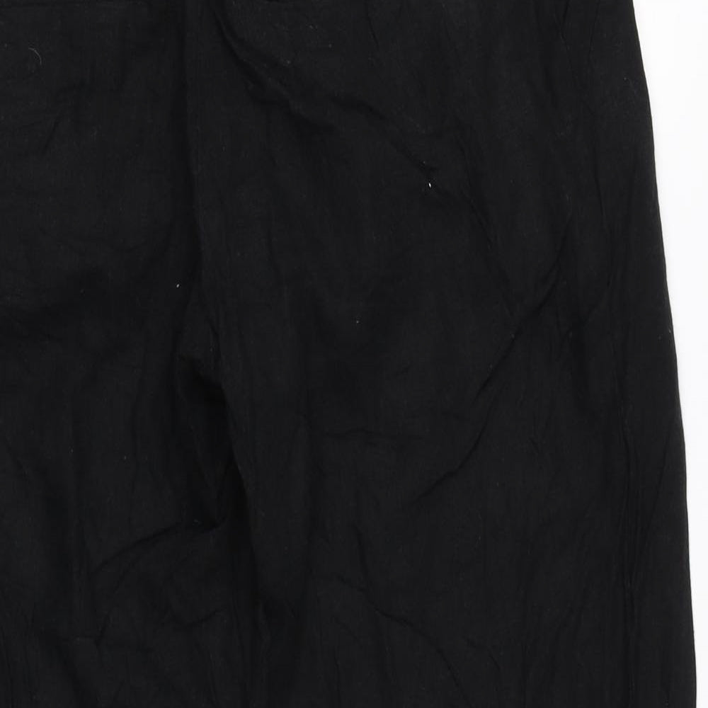 Heavenly Bump Womens Black   Trousers  Size 10 L26 in