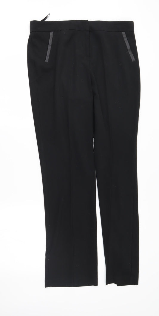 So Fabulous Womens Black   Trousers  Size 14 L30 in