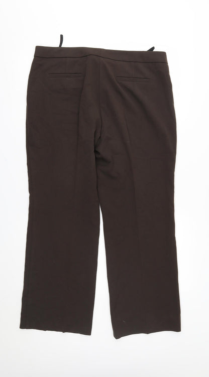 First Avenue Womens Brown   Trousers  Size 18 L27 in
