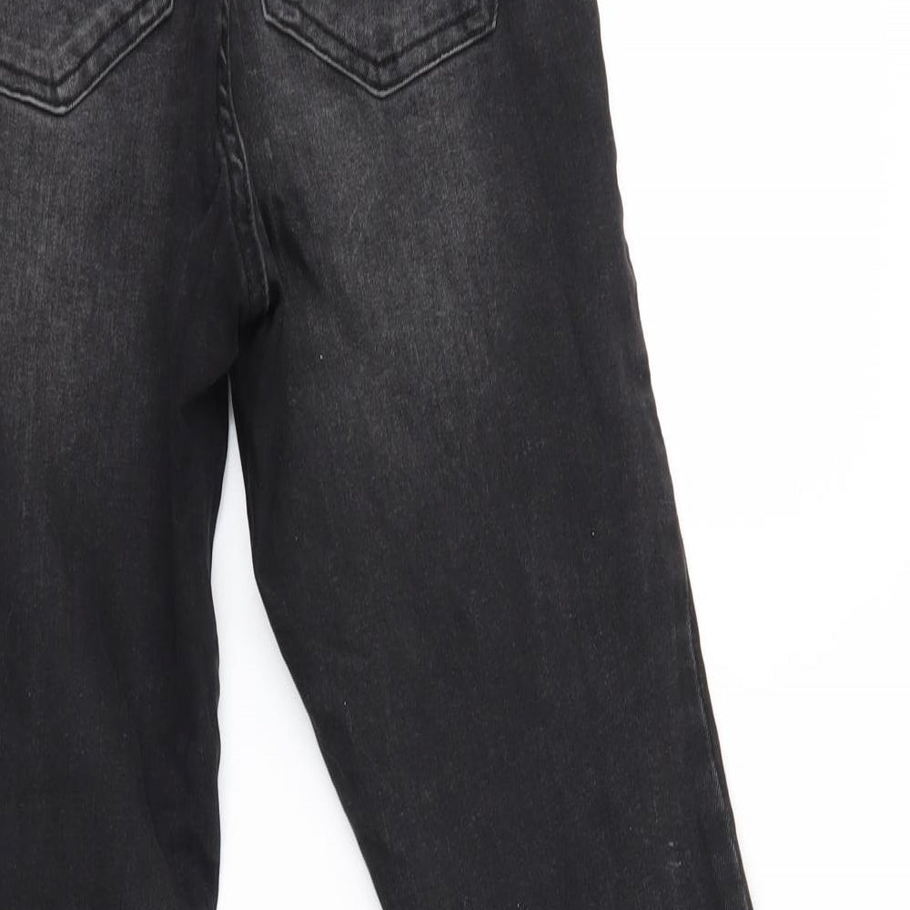 denim co Womens Black   Straight Jeans Size 10 L25 in