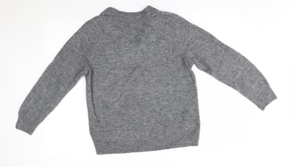 H&M Mens Grey   Pullover Jumper Size XS