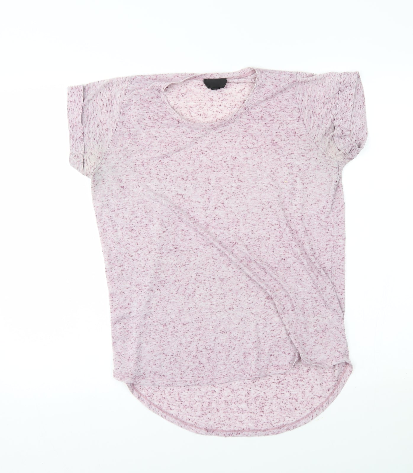 Topshop Womens Pink   Basic T-Shirt Size 6