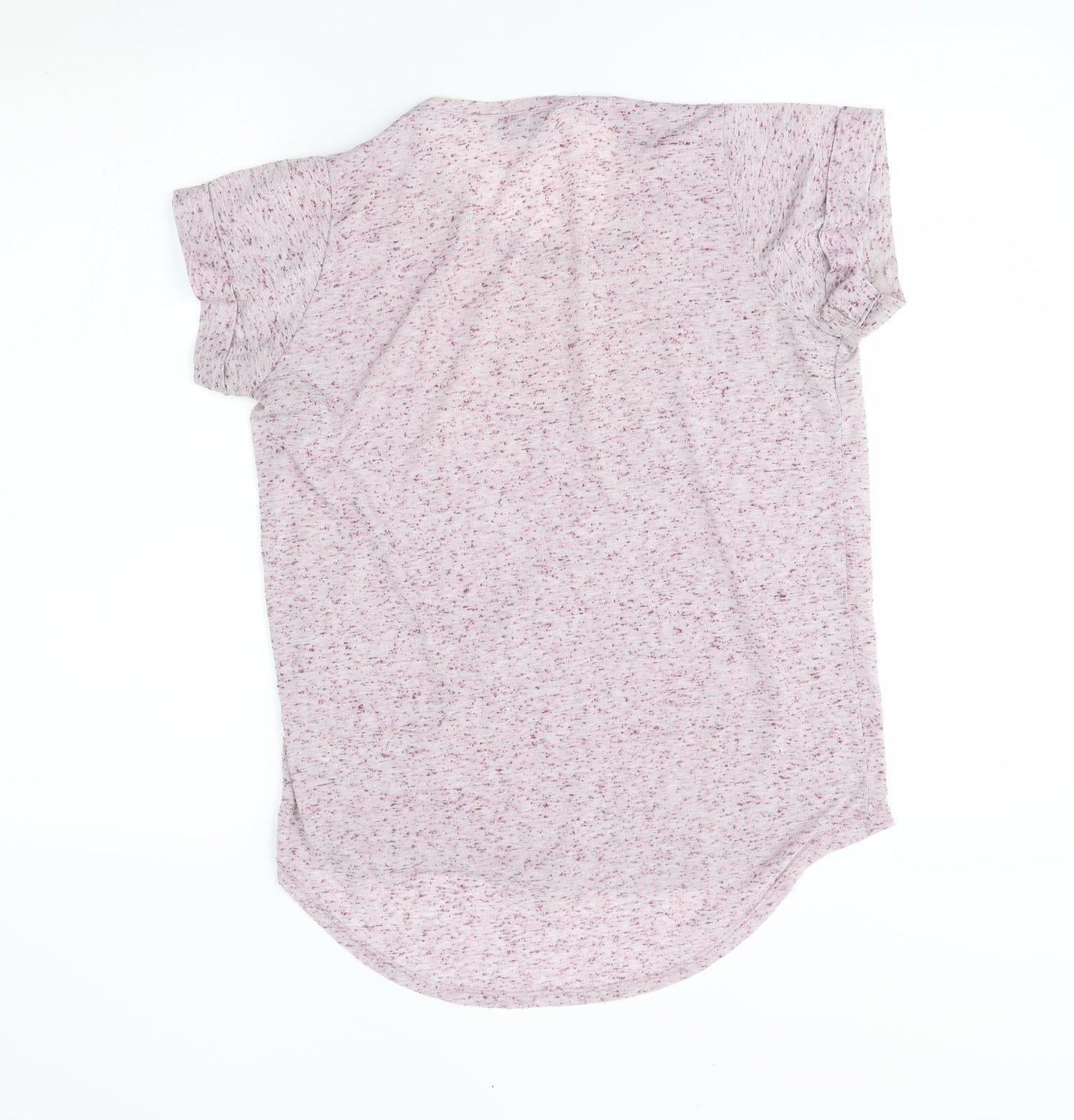 Topshop Womens Pink   Basic T-Shirt Size 6