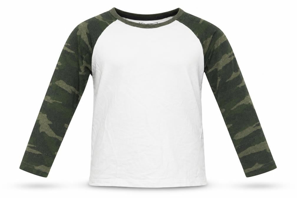 Matalan Boys White Camouflage  Basic T-Shirt Size 6 Years