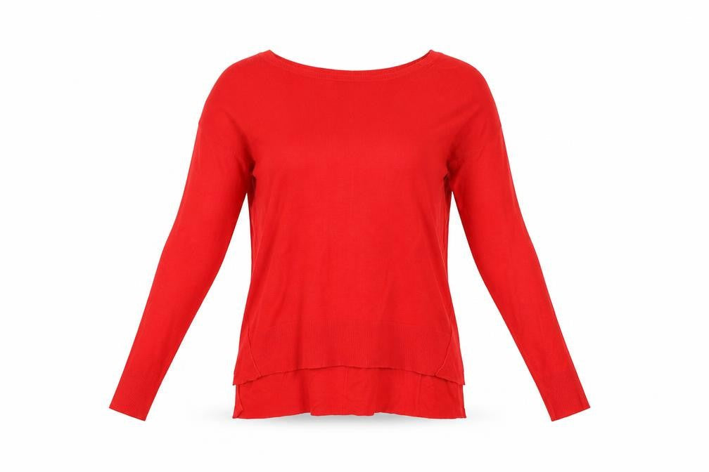 New Look Womens Red   Pullover Jumper Size 10