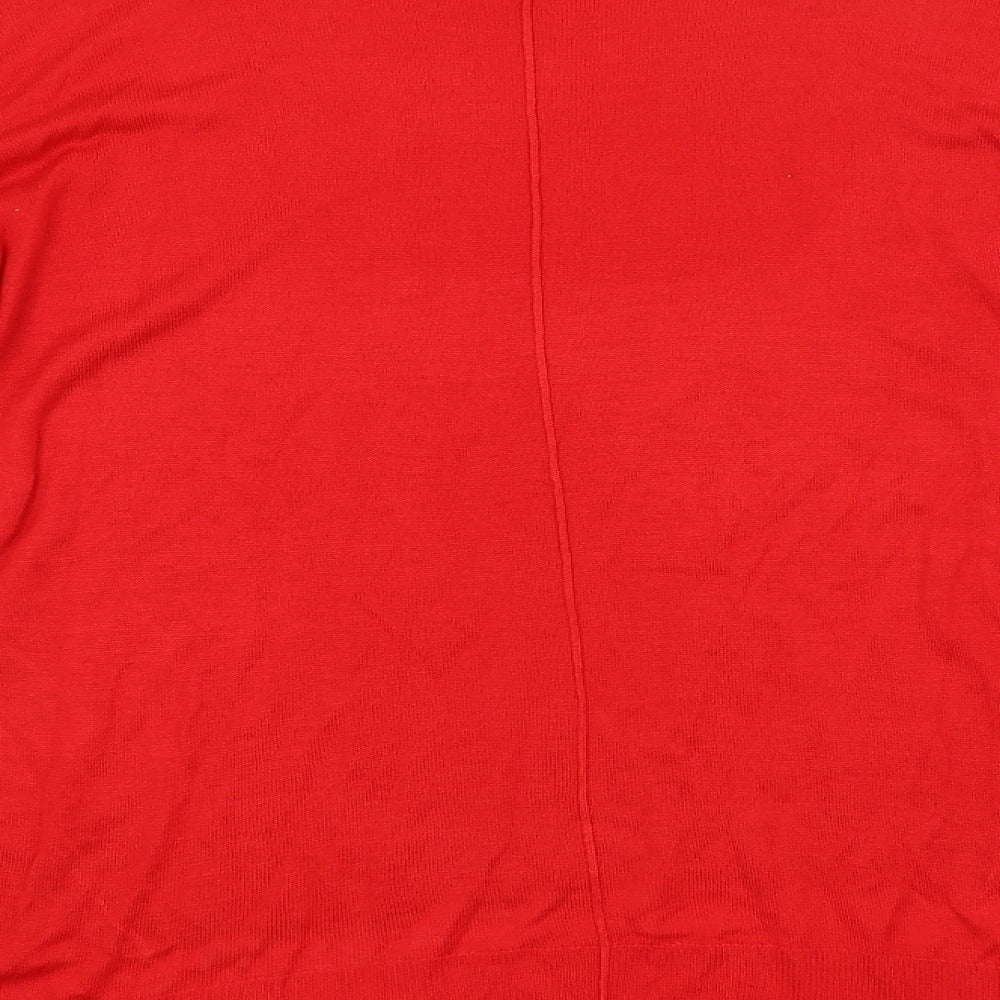 New Look Womens Red   Pullover Jumper Size 10