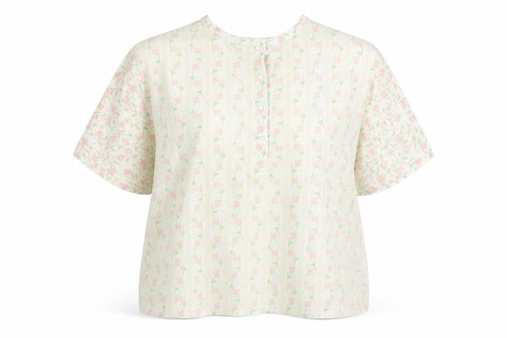 Preworn Womens Multicoloured Floral  Basic Blouse Size 10