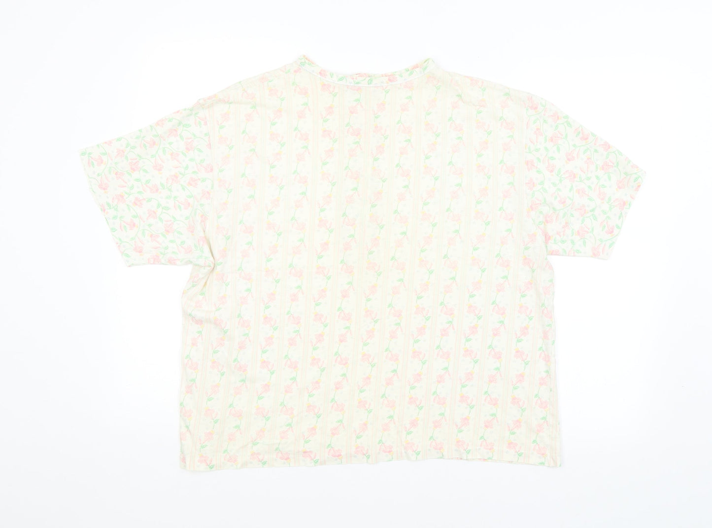 Preworn Womens Multicoloured Floral  Basic Blouse Size 10