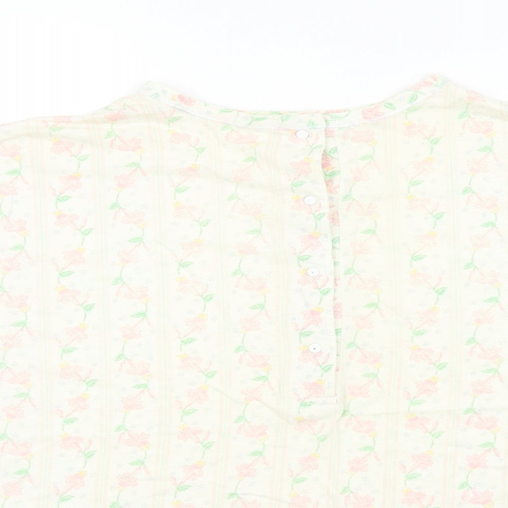 Preworn Womens Multicoloured Floral  Basic Blouse Size 10