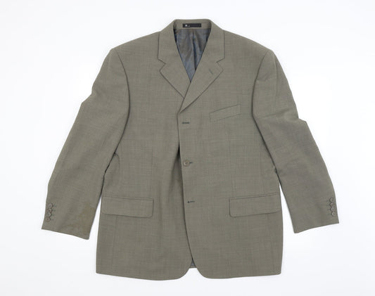 BHS Mens Green   Jacket Suit Jacket