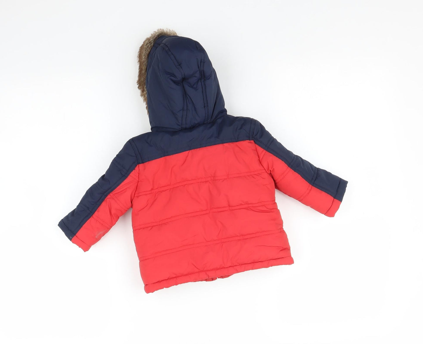 Mini Club Baby Multicoloured Striped   Coat Size 3-6 Months