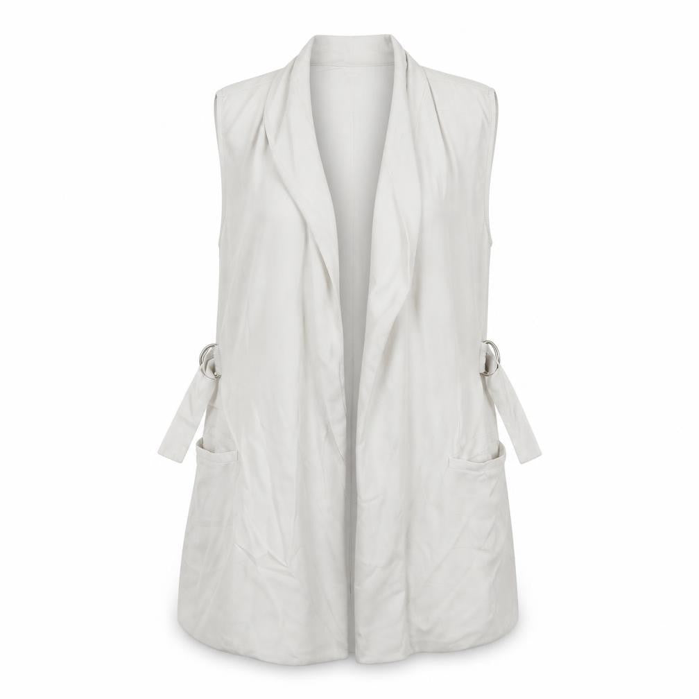 Primark Womens Grey   Gilet Jacket Size 8