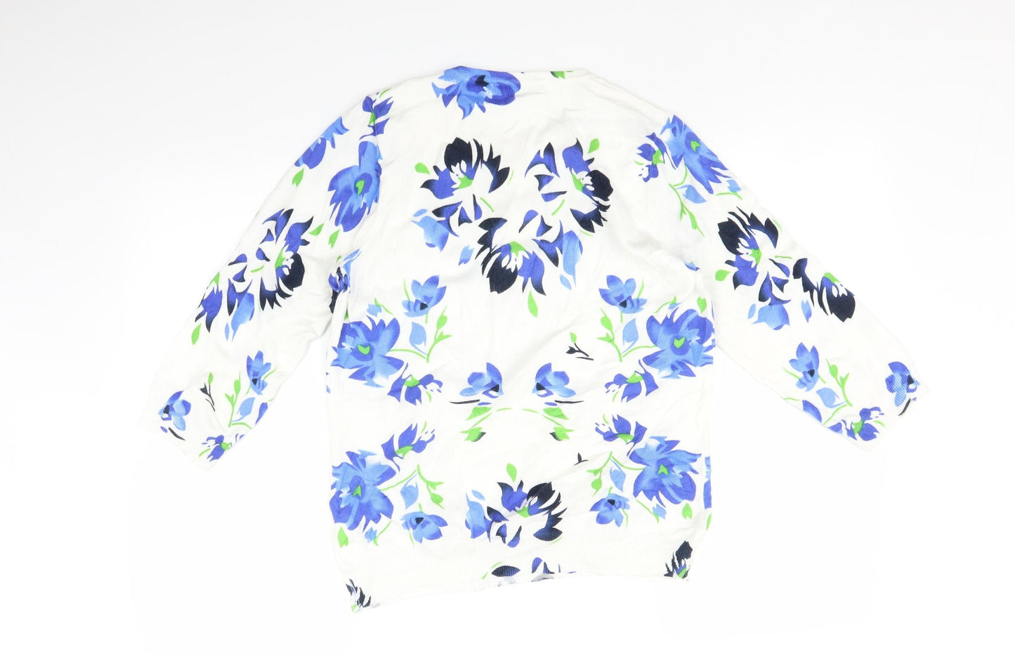 Annabelle Womens Multicoloured Floral  Basic T-Shirt Size M