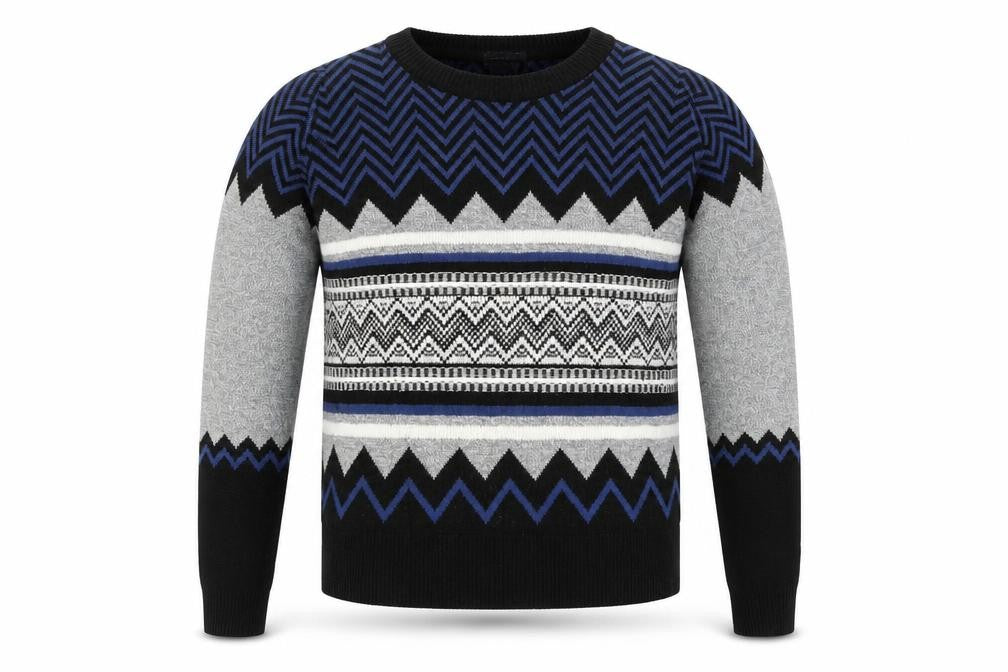 Cooperative Mens Multicoloured Argyle/Diamond  Pullover Jumper Size XS