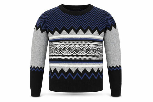 Cooperative Mens Multicoloured Argyle/Diamond  Pullover Jumper Size XS