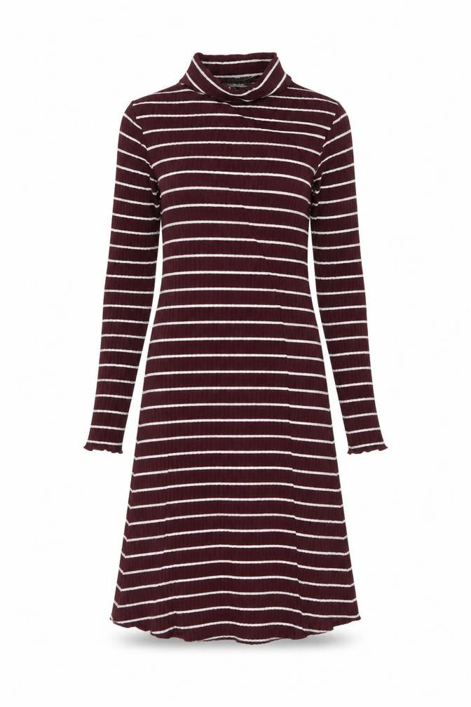 Primark Womens Multicoloured Striped  Fit & Flare  Size 8