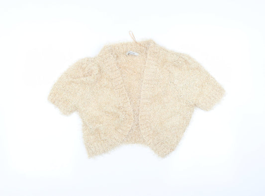 Peacocks Womens Beige   Cardigan Jumper Size M
