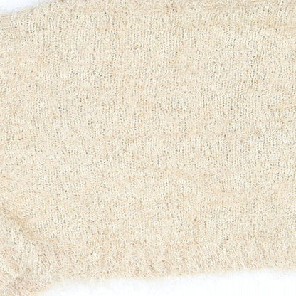 Peacocks Womens Beige   Cardigan Jumper Size M