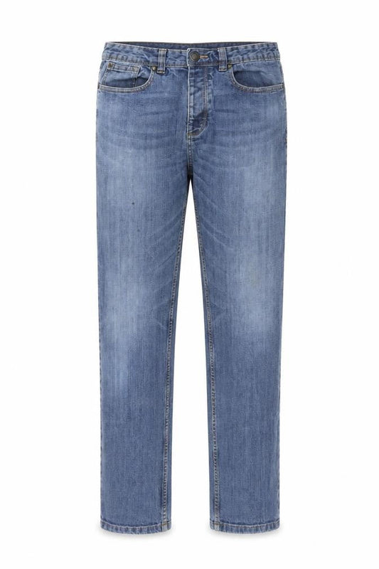 Peacocks Womens Blue  Denim Straight Jeans Size 32 in L30 in